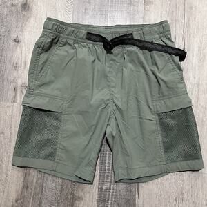 Billabong Otis Carey Surftrek Hybrid Mesh Shorts Cucumber Green Belted Outdoor S